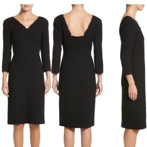 Lafayette 148 New York Shandy Lace Wool Dress Size 6